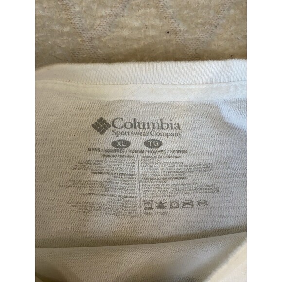 Columbia Sportswear Northwest Original Graphic White Shirt Men’s Size XL - Picture 13 of 15